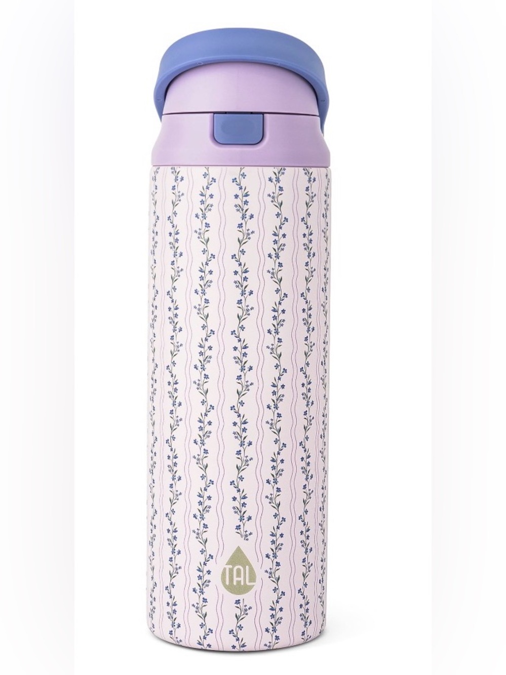 TAL 24 oz Stainless Steel 2 in 1 Chug & Straw Lid Water Bottle